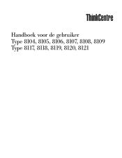 Lenovo ThinkCentre M51 (Dutch) User guide
