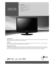 LG 22LG30 Specification (English)