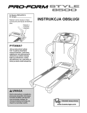 ProForm Style 8500 Treadmill Polish Manual