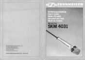 Sennheiser SKM 4031 Instructions for Use