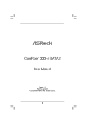 ASRock ConRoe1333-eSATA2 User Manual