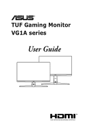 Asus TUF Gaming VG27AQGL1A ZAKU II VG27AQL1AVG27AQ1A Series User Guide