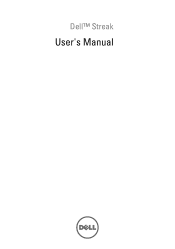 Dell Streak Pro User's Manual 1.6