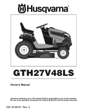 Husqvarna GTH27V48LS Owners Manual