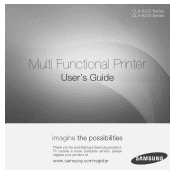 Samsung CLX 6210FX User Manual (ENGLISH)