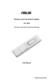 Asus WL-160N User Manual