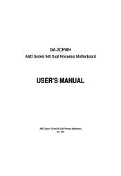 Gigabyte GA-2CEWH User Manual