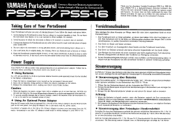 Yamaha PSS-16 Owner's Manual (image)