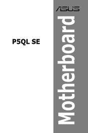 Asus P5QL SE User Manual