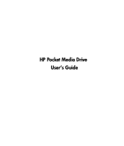 HP AU183AA HP Pocket Media Drive - User Guide