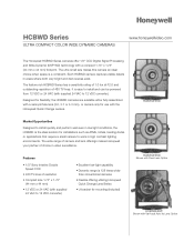 Honeywell HCBWDHR37 Brochure