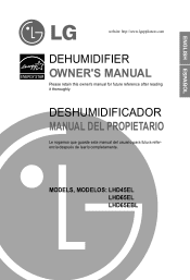 LG LHD459EL Owner's Manual