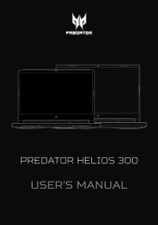 Acer Predator PH317-55 User Manual