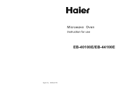 Haier EB-44100E User Manual
