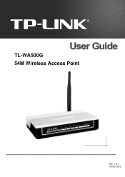 TP-Link TL-WA500G User Guide