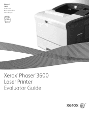Xerox 3600B Evaluator Guide