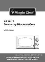Magic Chef MCD770CM User Manual