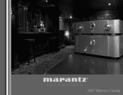 Marantz PM-15S1 2007 Reference Catalog