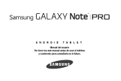 Samsung Galaxy Note Pro User Manual