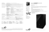 Seagate ST320005LSA10G-RK BlackArmor NAS 220 Data Sheet