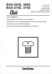 Brother International BAS-364E Parts Manual - English