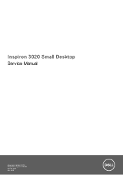 Dell Inspiron 3020 Small Desktop Service Manual