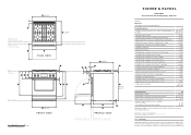 Fisher and Paykel RDV3-304-L Data Sheet Dual Fuel Range