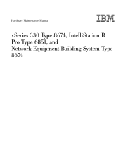 IBM 867431X Hardware Maintenance Manual