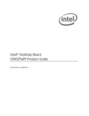 Intel D945PWM English Product Guide
