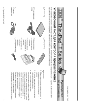 Lenovo ThinkPad T40 Russian - Setup Guide for ThinkPad T40