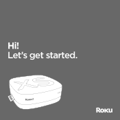 Roku N1100 Getting Started Guide