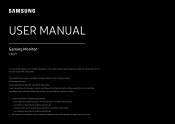 Samsung CFG70 User Manual