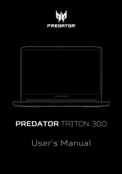 Acer Predator PT315-51 User Manual