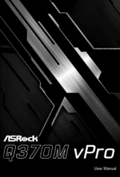 ASRock Q370M vPro User Manual