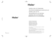 Haier LET26A300 User Manual