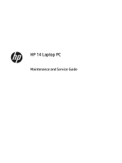 HP 14-ck0000 Maintenance and Service Guide