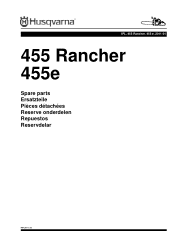 Husqvarna 455 e-series Rancher Parts Catalog