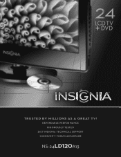 Insignia NS-24LD120A13 Information Brochure (English)