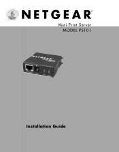Netgear PS101NA PS101v2 Installation Guide