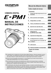 Olympus E-PM1 E-PM1 Manual de Instrucciones (Espa?ol)