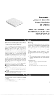 Panasonic CF-VFDU03U Floppy Disk Drive