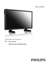 Philips BDL4230E User manual