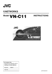 JVC C11U Instruction Manual