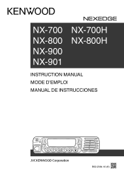 Kenwood NX-901 Instruction Manual 1
