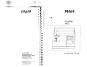 Pfaff creative 1472 Owner's Manual