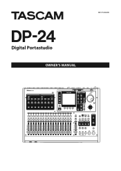 TEAC DP-24 DP-24 Owner's Manual