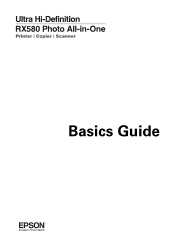 Epson RX580 Basics Guide