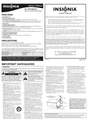 Insignia IS-TV040920 User Manual (English)