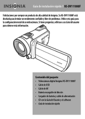 Insignia NS-DV111080F Quick Setup Guide (Spanish)