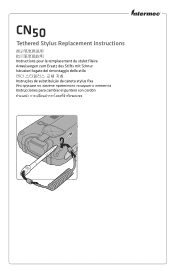 Intermec CN50 CN50 Tethered Stylus Replacement Instructions
